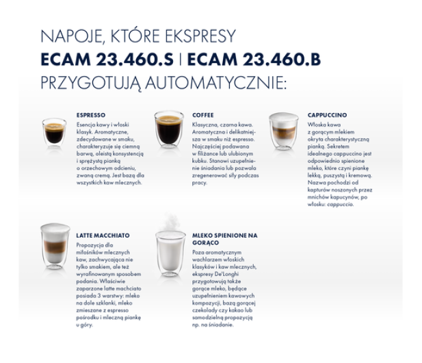 DeLonghi ECAM 23.460.S - 238771 - zdjęcie 3